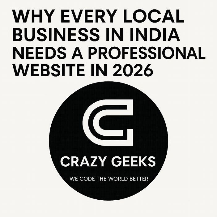 Why Every Local Business in India Needs a Professional Website in 2026